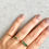 サムネイル： Emerald and Pearl Ring One of a kind