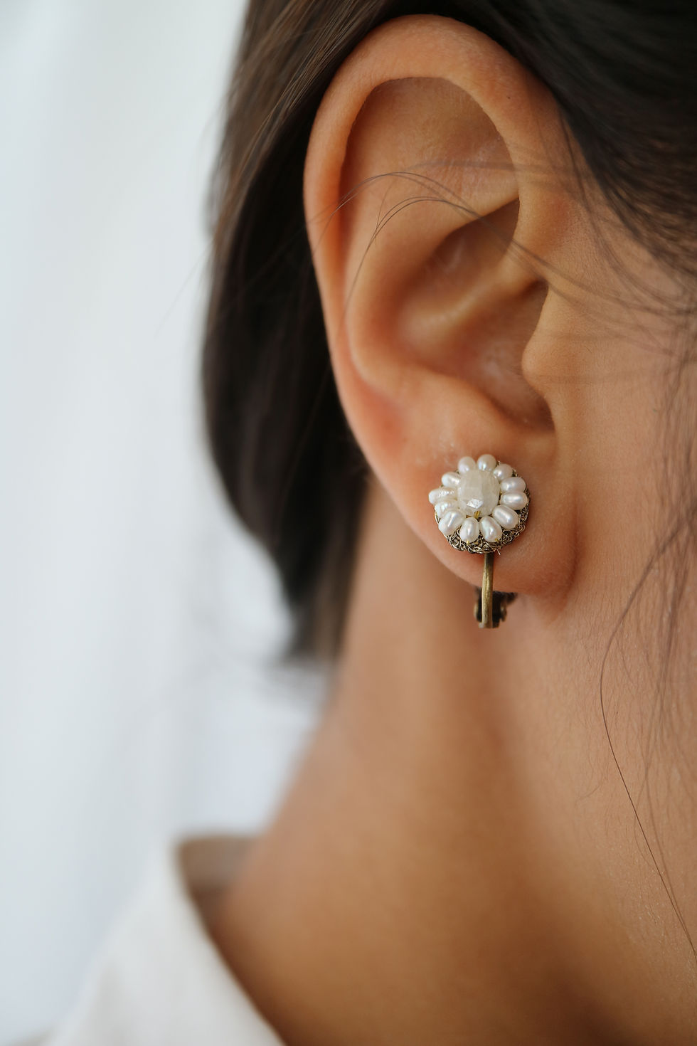 Thumbnail: Sillimanite Earrings (20EA-03)