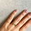サムネイル： Emerald and Pearl Ring One of a kind