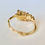 Thumbnail: Opal Ring Melted metal Collection