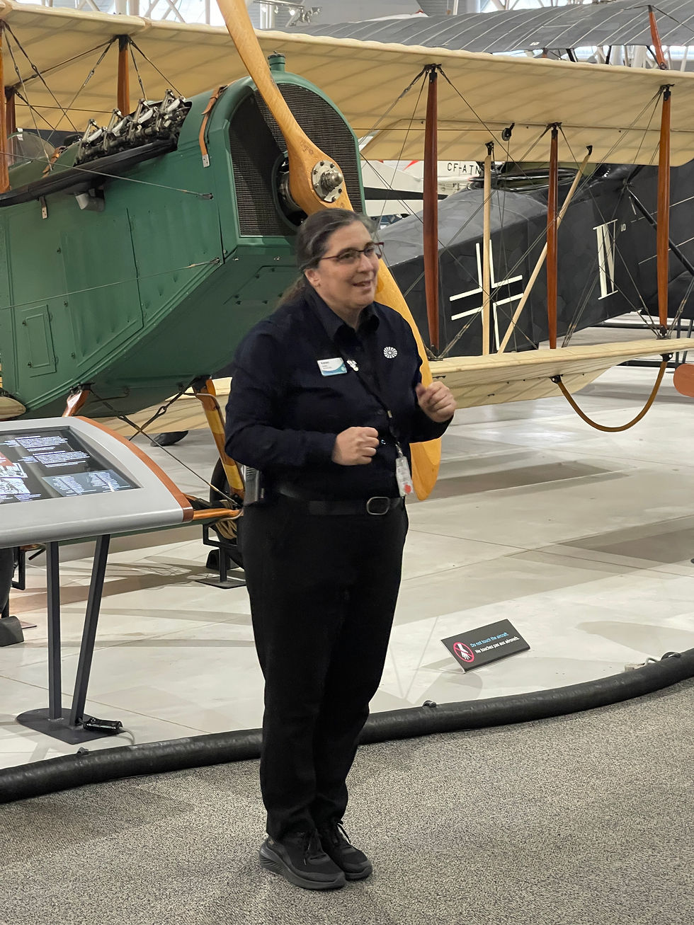 Karen Kriekle was our excellent guide