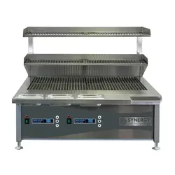 Electric Chargrill with Garnish Rail