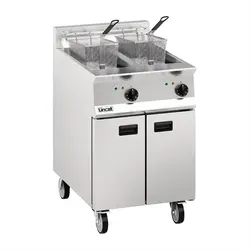 Twin Tank Twin Basket Free Standing Electric Fryer