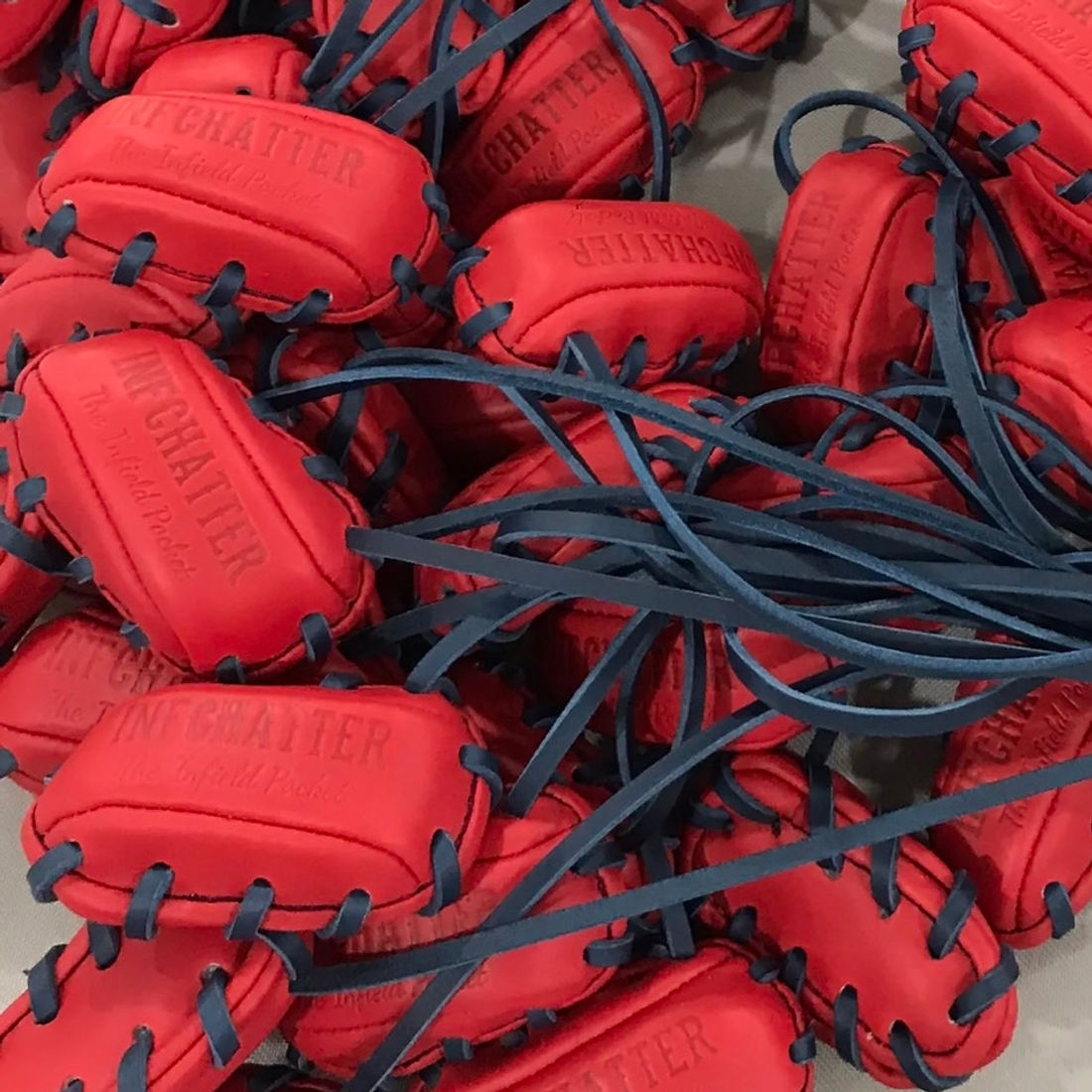 Custom Red Pocket Pads