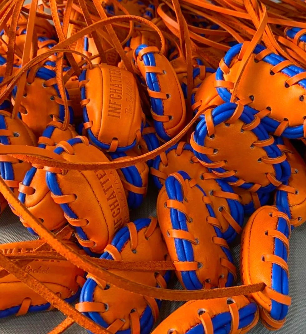 Custom Orange Pocket Pads