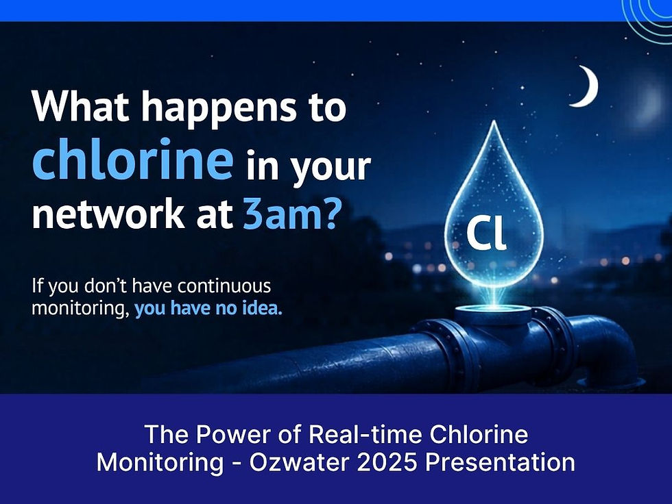 The Power of Real-time Chlorine Monitoring - Ozwater 2025 Presentation