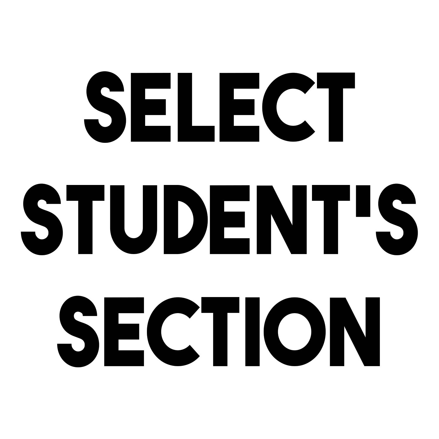 PMK SECTION SELECTION