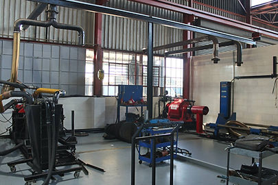 Diesel Engine Dyno Testing Room