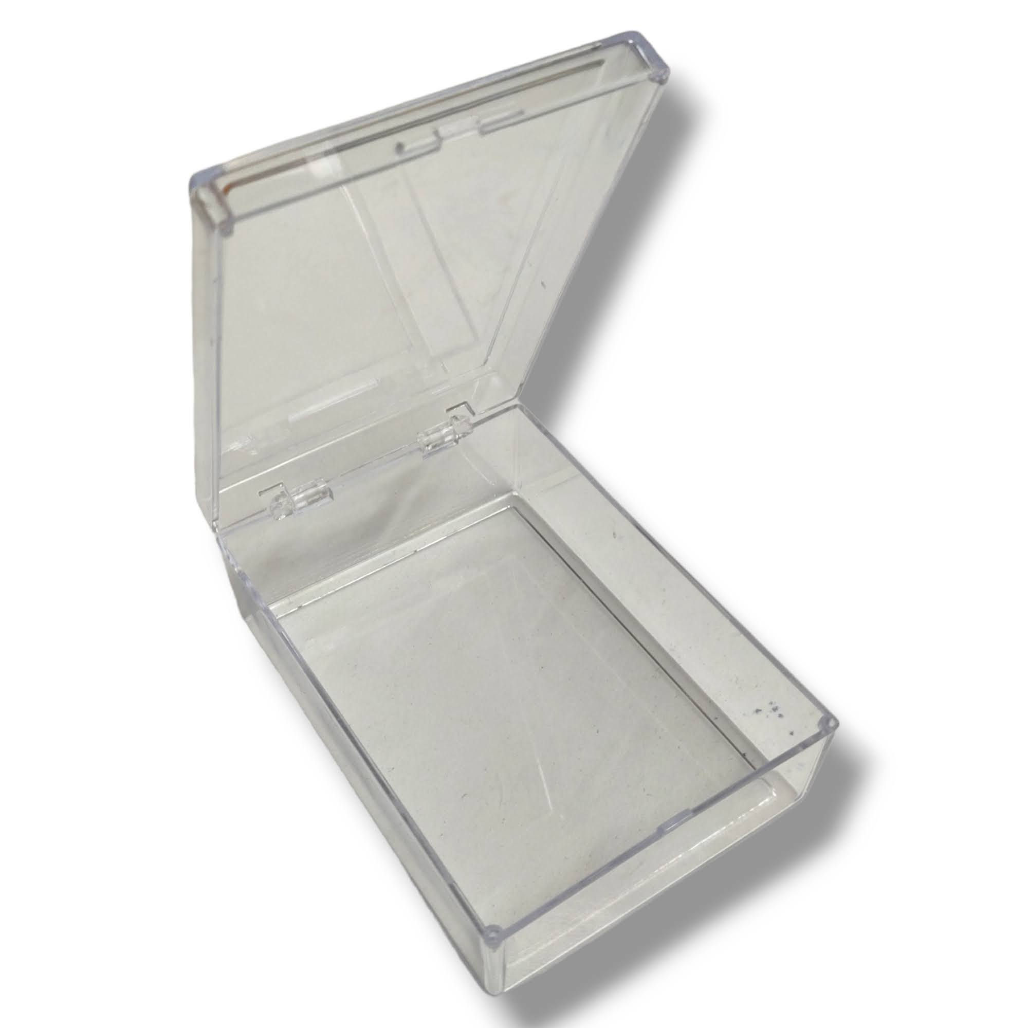 Caja de acrílico transparente para exhibición de (6.4 x 8.8 x 2.8 cm)