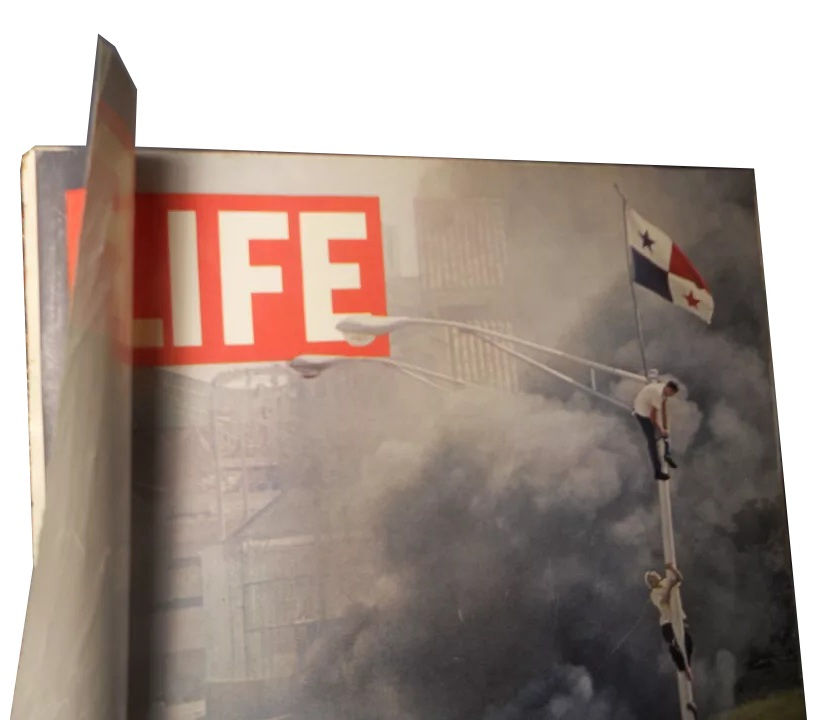 Miniatura: Revista Life de 1964, Panamá -sucesos del 9 de Enero de 1964.