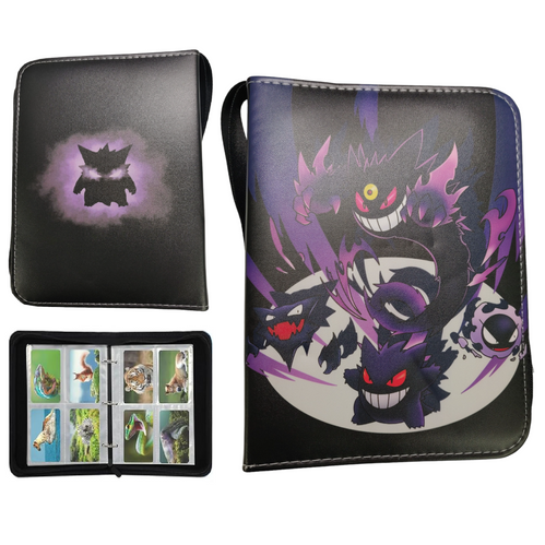 Álbum De Recortes Para Cartas Pokémon – 50 Hojas, 400 Tarjetas, Con Cremallera, Impermeable Y Portátil, Regalo Infantil