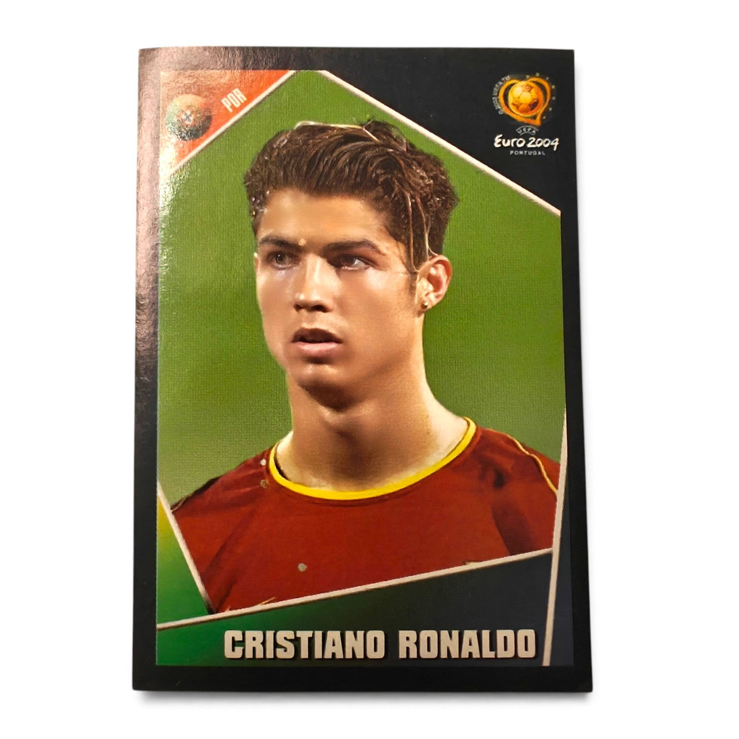 Cristiano Ronaldo – Panini UEFA Euro 2004 Portugal – Sticker #23
Cromo original