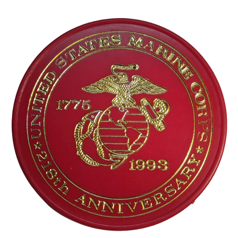 Coaster o porta vasos del Décimo Quinto Distrito Naval, Balboa Canal Zone 1993