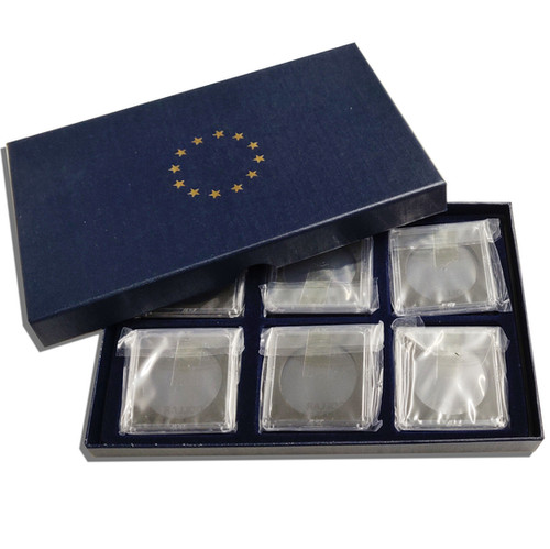 56 Capsulas Cuadradas Para Monedas De 30mm 20 Pesos Pack