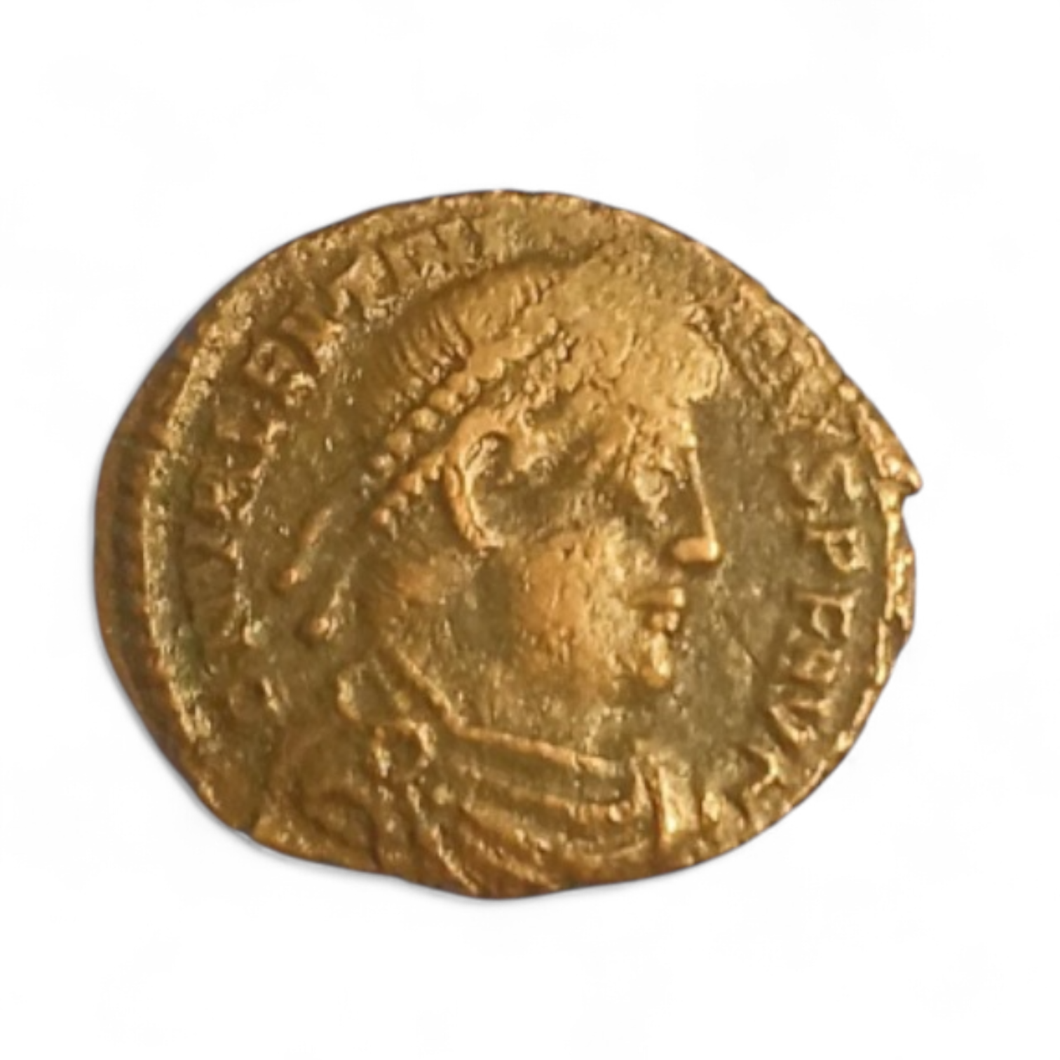 Moneda Romana Valentiniano I – GLORIA ROMANORVM – Ceca Siscia circa 368 d.C.