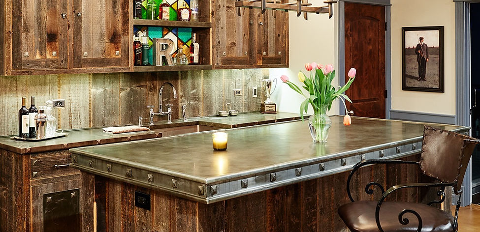 Mitchel and Mitchel Zinc Island tops chicago IL