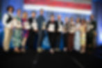 Certificate of Excellence winners at the Awards Banquet and Gala