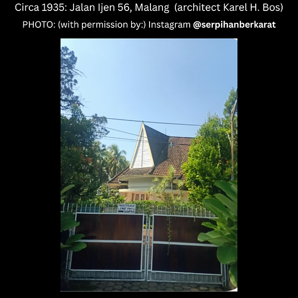 Jalan Ijen 56 serpihanberkarat