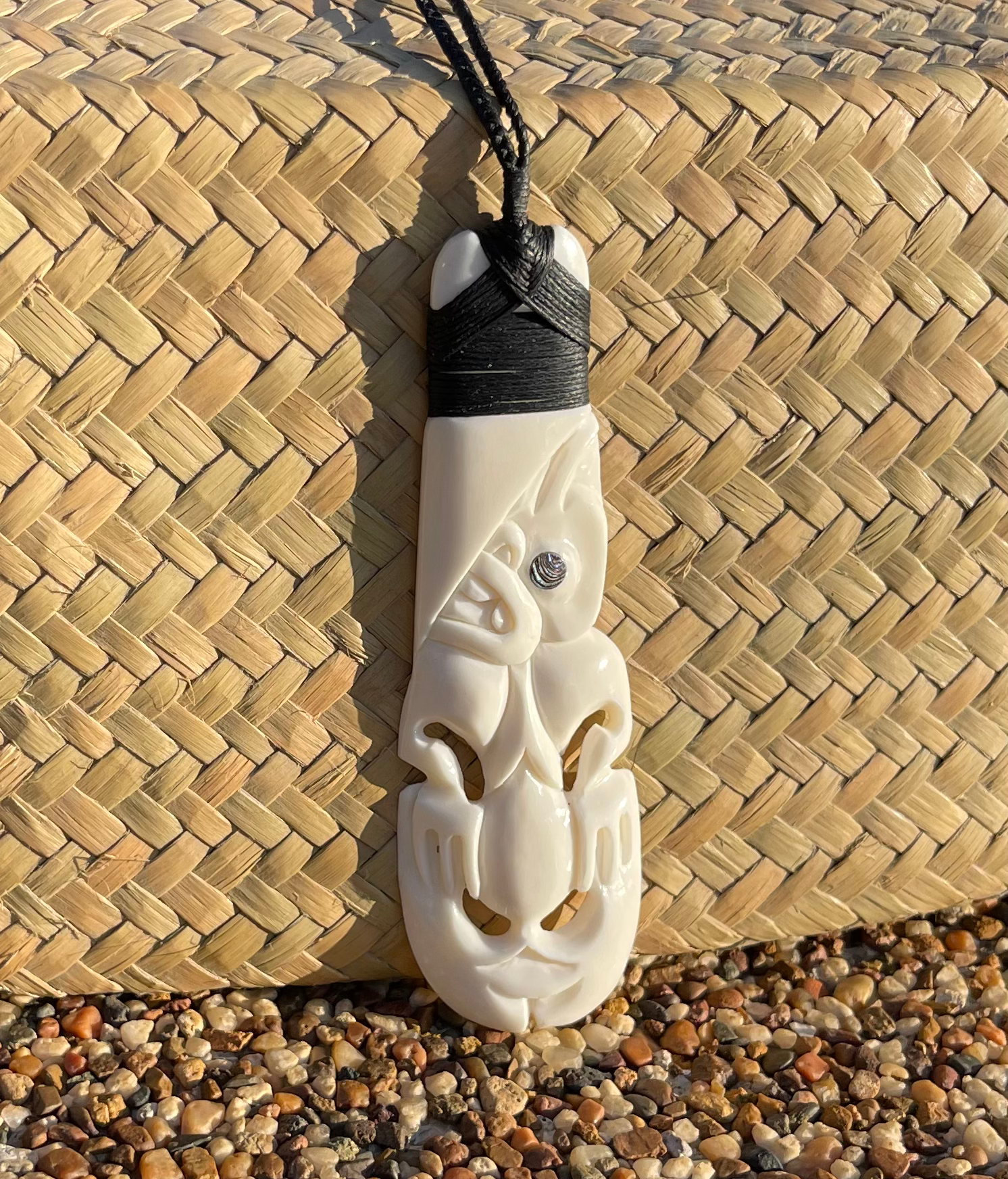 Large half tiki toki