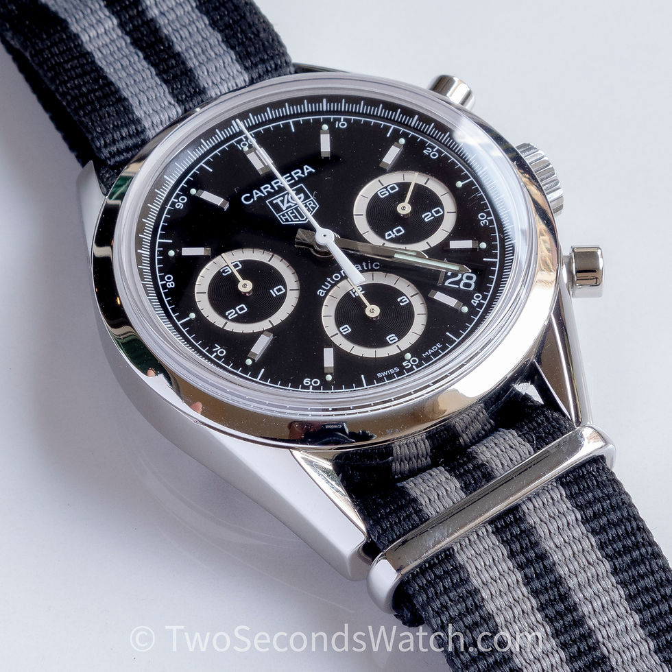 Thumbnail: 2007 TAG Heuer Carrera Re-issue Calibre 17 (Ref: CV2113)