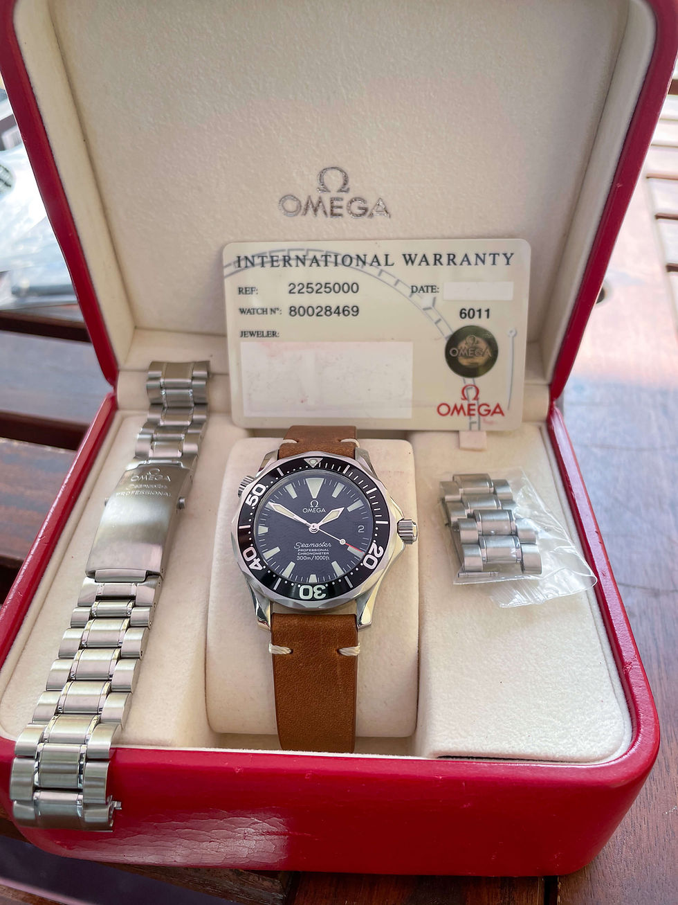 Thumbnail: Omega Seamaster 300m Chronometer Watch (2252.50.00)