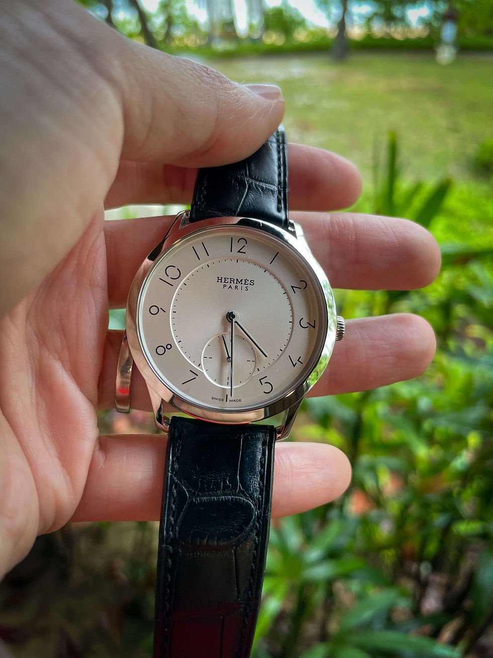 Thumbnail: Hermès Slim D'Hermes Manufacture Watch 39mm