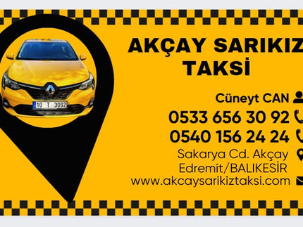 Akçay taksi Akçay acil taksi