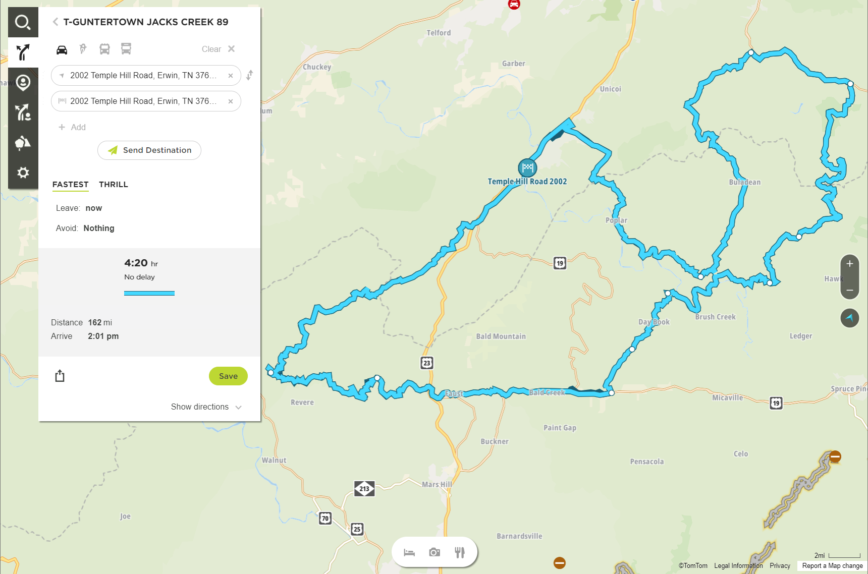 DHW-- Guntertown Jacks Creek 89