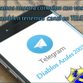 Ampliamos nuetras conexiones con un Canal TELEGRAM