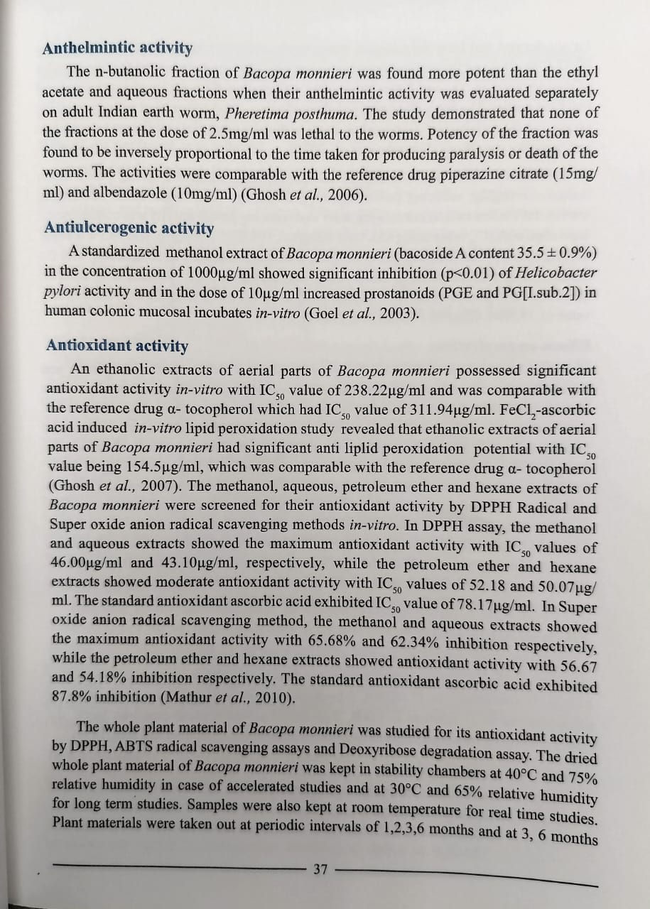 Thumbnail: Comprehensive Technical Dossier of Medicinal Plant Used in Ayurveda  Volume -6