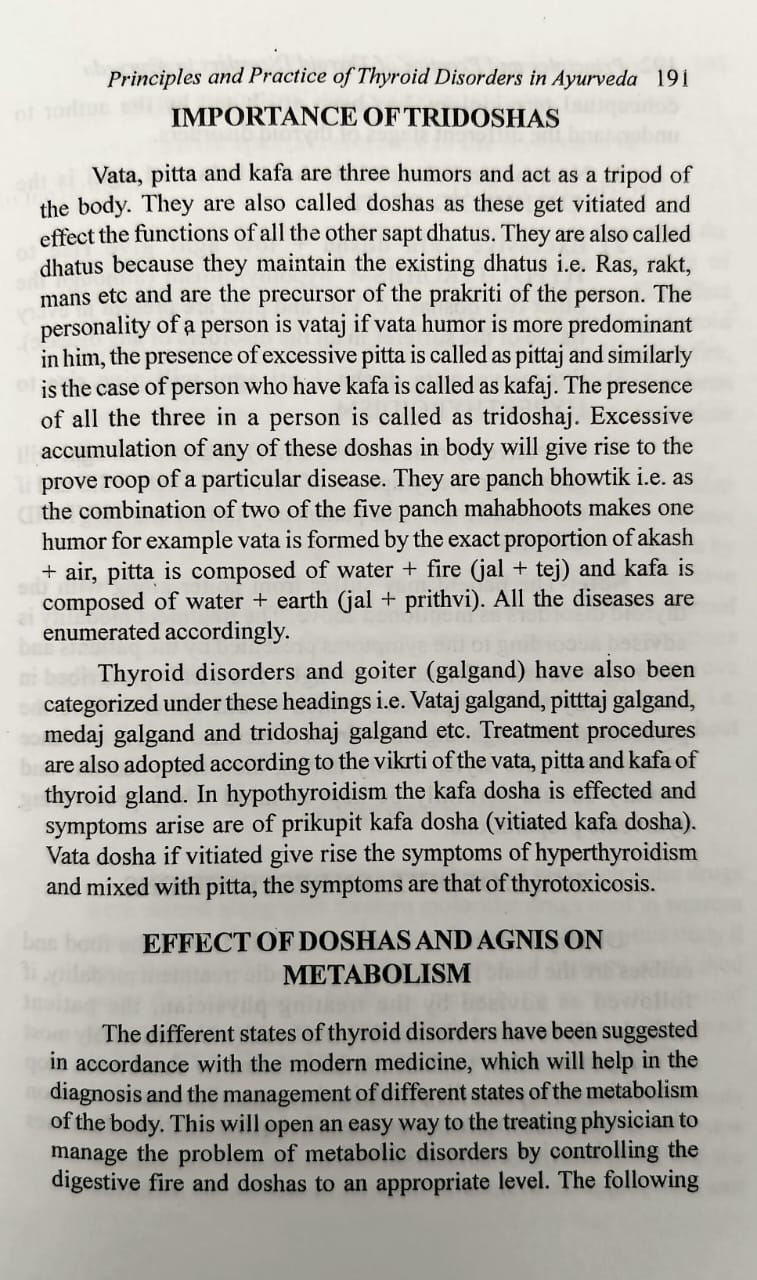 Thumbnail: Principles and Practice of Thyroid Disorders in Ayurveda (Eng)- Dr. D. V. Gupta