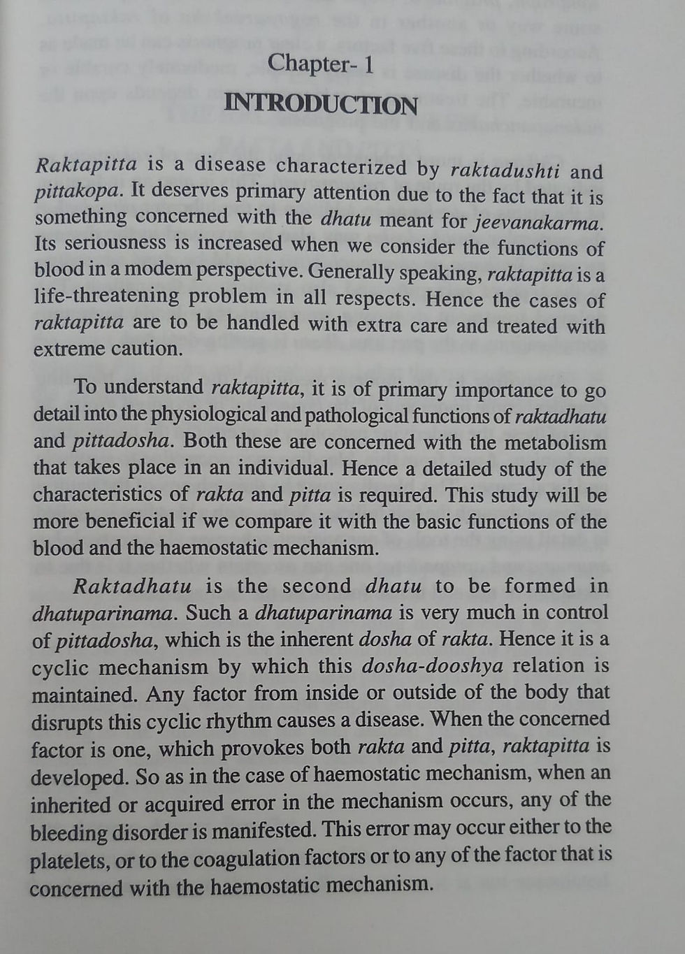 Thumbnail: Raktapitta and Its Treatment - Dr. M. Abhilash