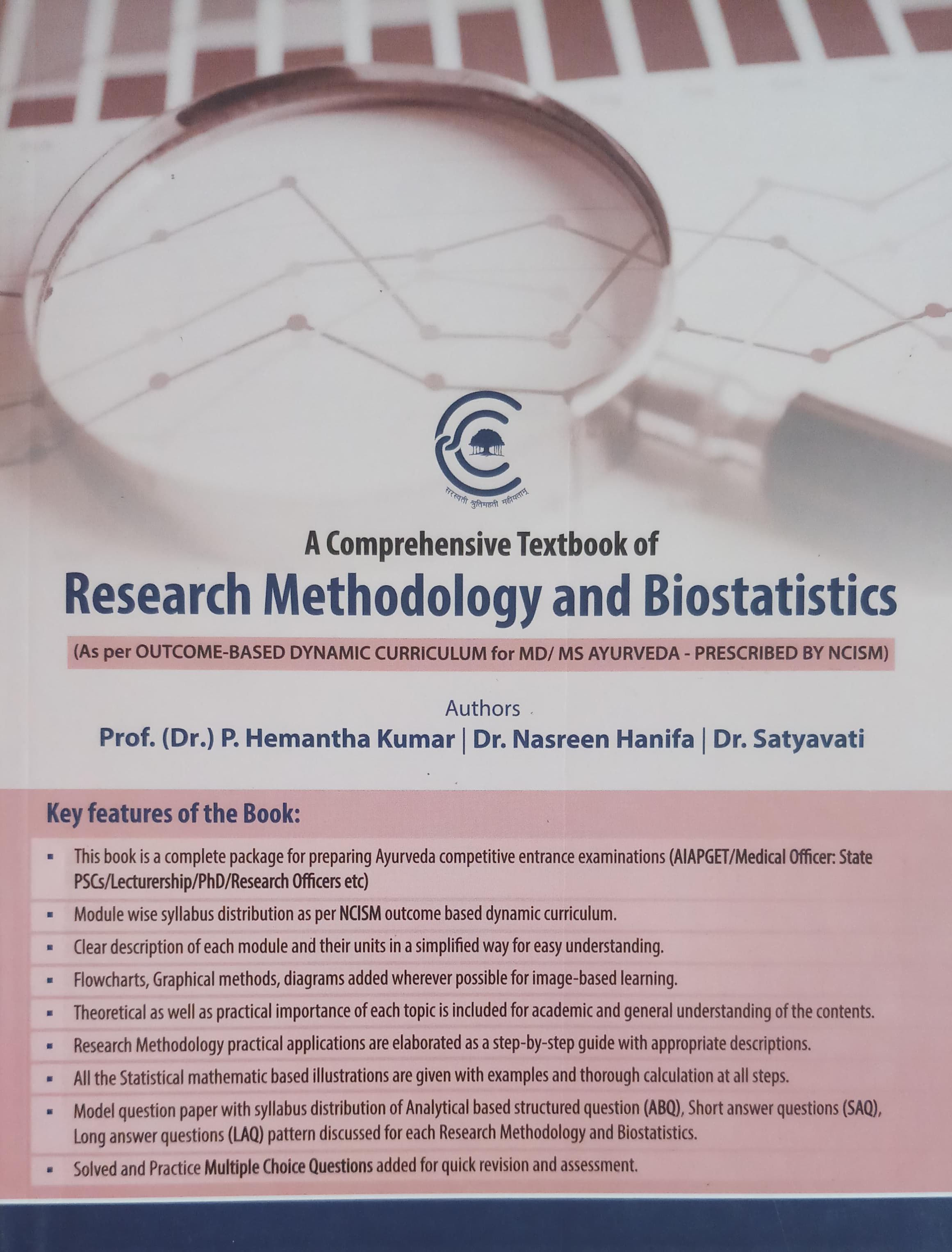 Research Methodology and Biostatistics for MD/MS Ayurveda - Prescribed by NCIM