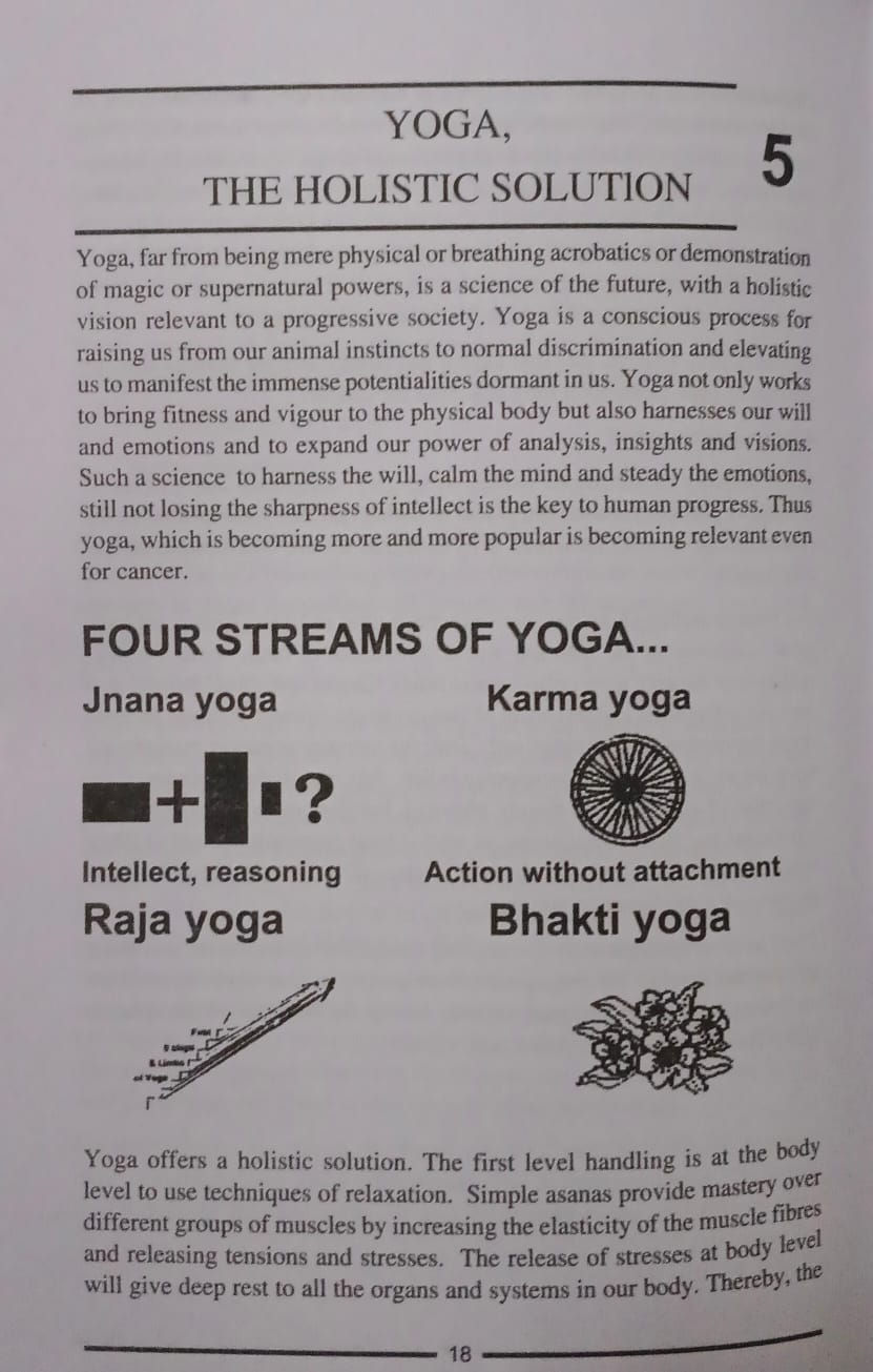 Thumbnail: Yoga And Cancer(E)ByDr. Nagendra, Nagarathna,Shirley Telles