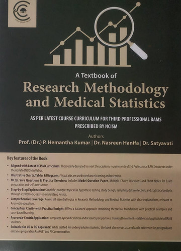 Research Methodology and Medical Statistics (E) by Dr. P. Hemantha ...