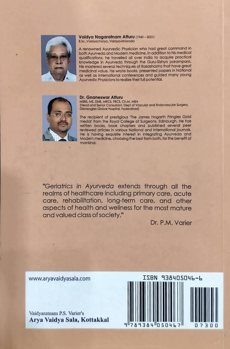 Thumbnail: Geriatrics in Ayurveda (E) - Vd. Nagaratnam A. , Dr. Gnaneswar A.