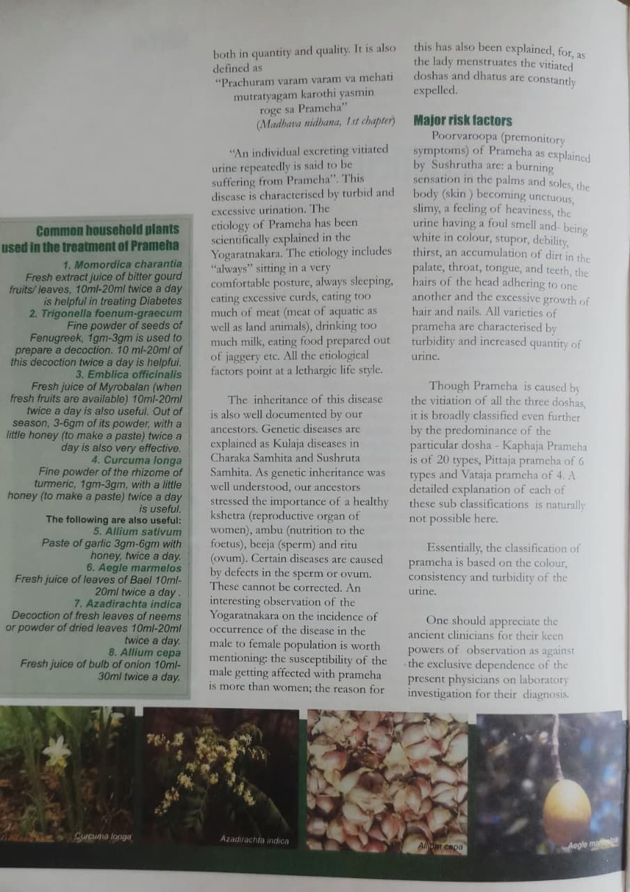 Thumbnail: Managing Diabetes: The Ayurvedic Response September-October 2002