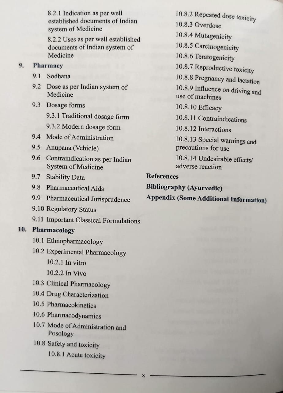 Thumbnail: Comprehensive Technical Dossier of Medicinal Plant Used in Ayurveda  Volume -6