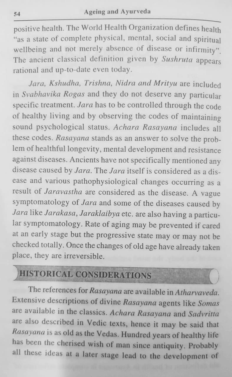Thumbnail: Ageing & Ayurveda (E) by Vd. K. K. Dwivedi