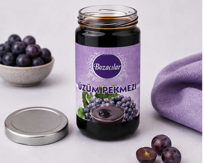 Küçük resim: E.Bozacılar Üzüm Pekmezi 400gr
