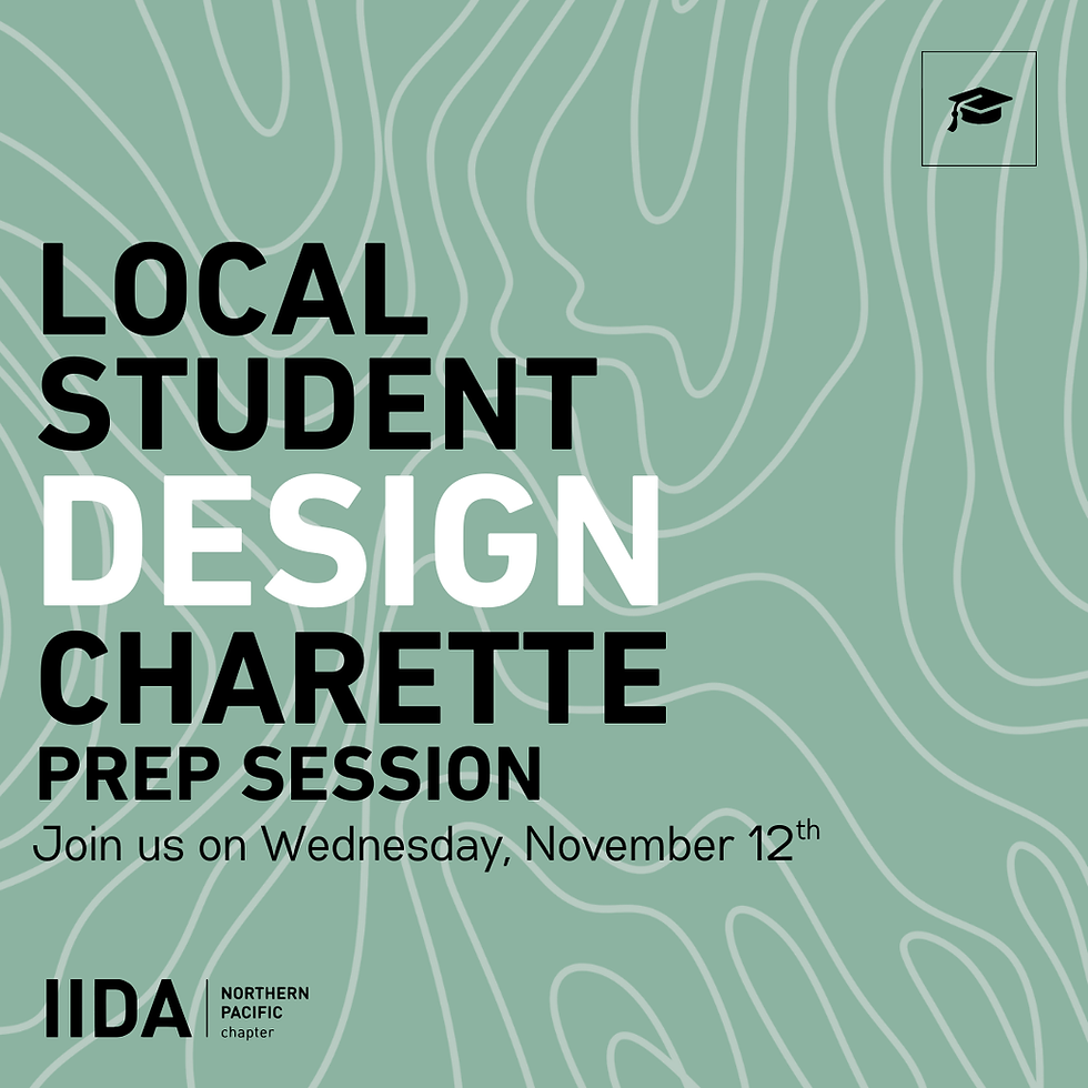 Prep Session: IIDA Local  Student Design Charette