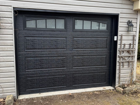 Black Garage Door Installation in Hamilton: A Modern Upgrade That Stands Out
