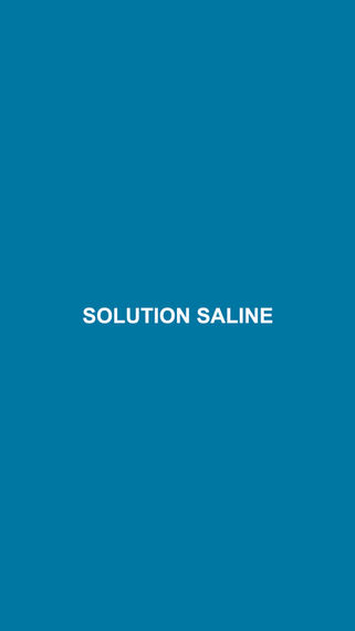 SOLUTION SALINE