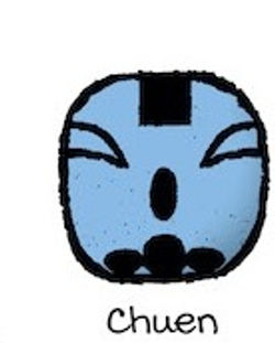 MONO AZUL