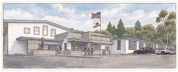 Illustration of Lipman Middle School