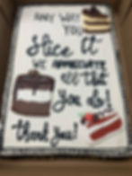 custom 1/2 sheet cake