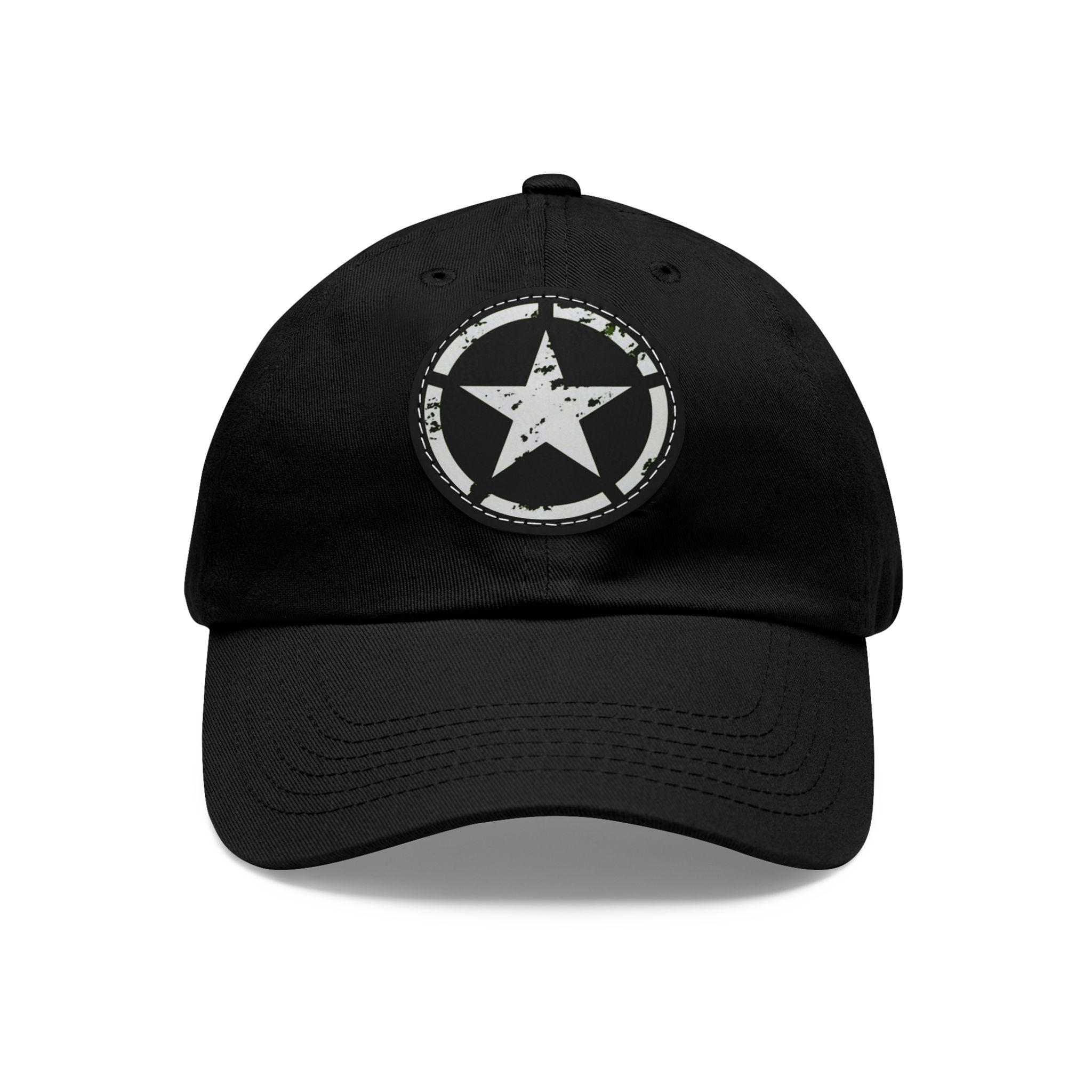 Hat with Leather Patch 