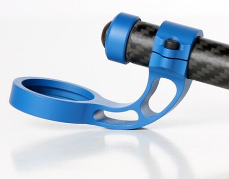 Hunting bow part cerakoted with H-171 NRA-blue (Courtesy of Cerakote and Hammer)