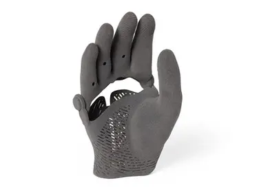 Tempus 3D TPU 90A elastic and durable SLS material for wearable and protective applications.