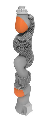 3D printed TPU sleeve for a cobot